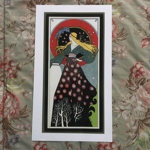 Vintage fashion illustration from the 1970’s